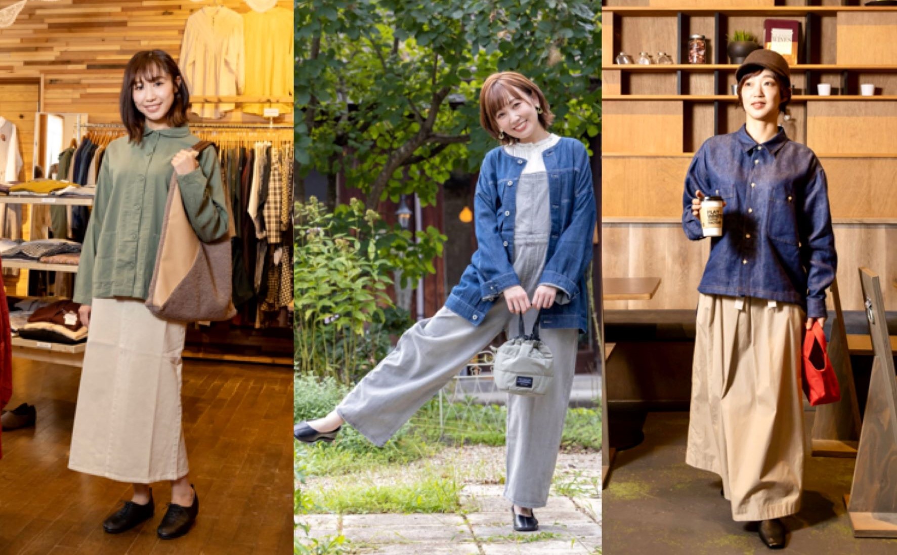 郡山のセレクトショップで発見した、今年の秋おすすめのデニムファッション♪