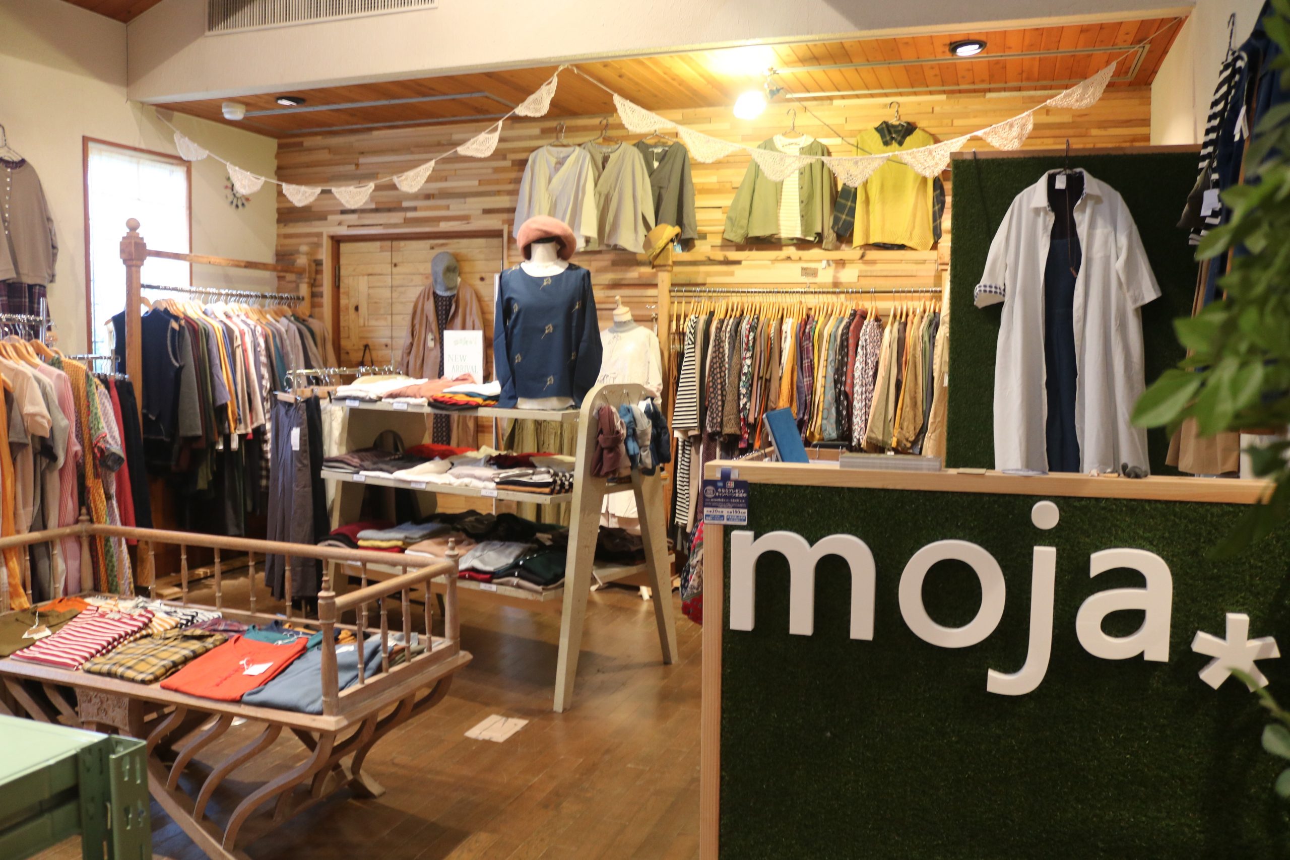 プチプラで可愛いアイテムが見つかる！郡山市・三春町・福島市のmoja*【モジャ】