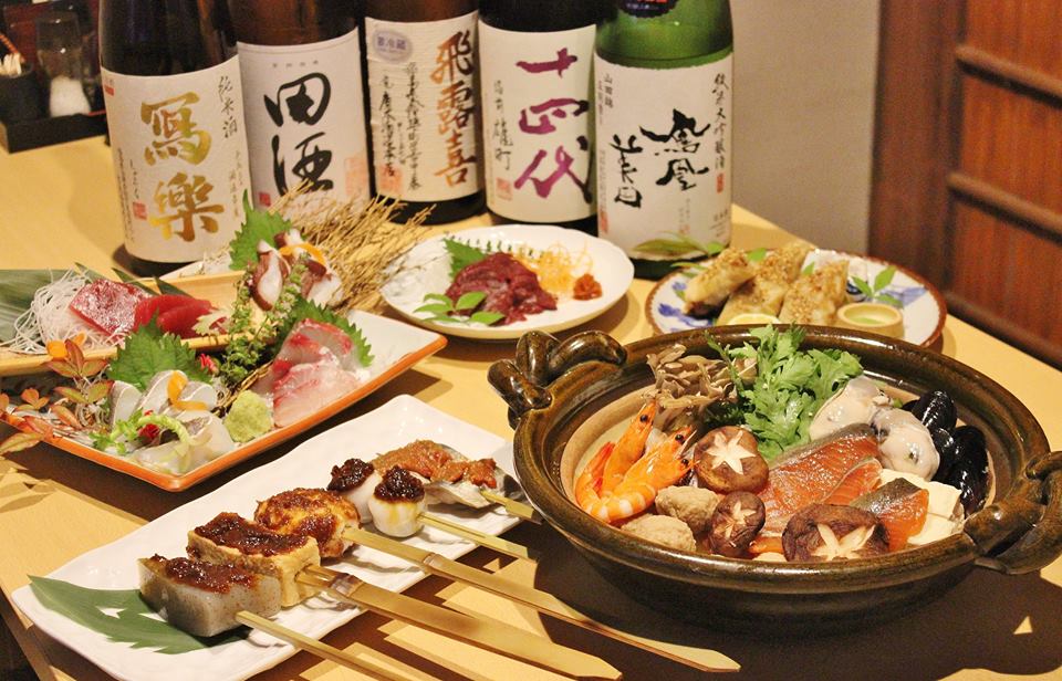 “日本酒”が堪能できるお店♪ 「炭焼うまいもん 虎々」