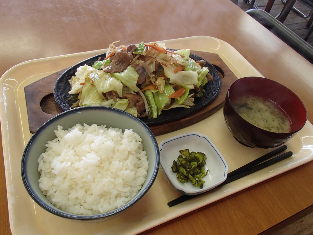 ジンギスカン定食