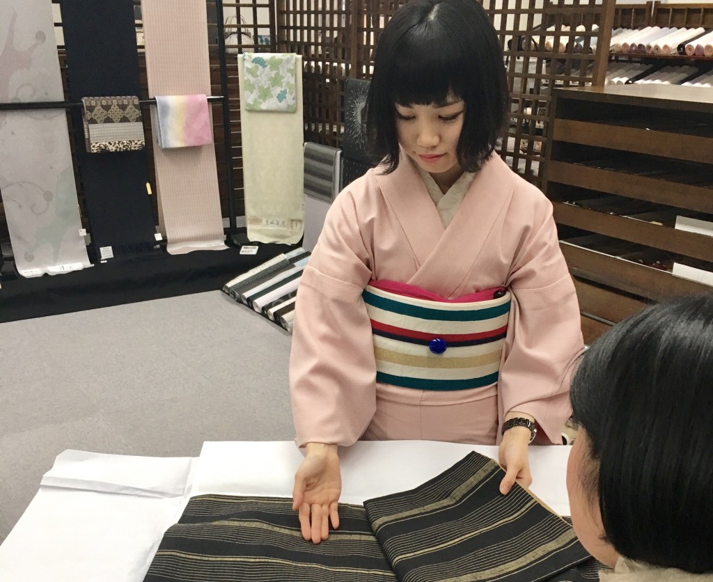 須賀川市 おしゃれ劇場 きものアフターケア診断士 溝井伶奈さん