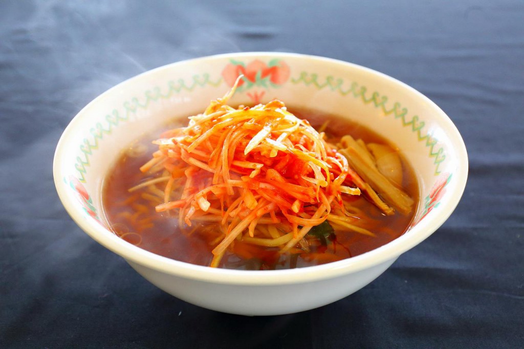 ネギ辛しラーメン