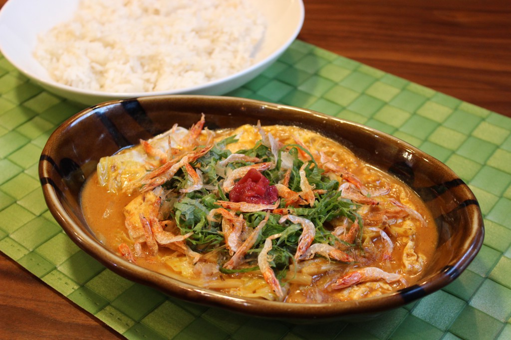 「アジアのカレー食堂ハバカーる。」の春限定和風テイストカレー♪