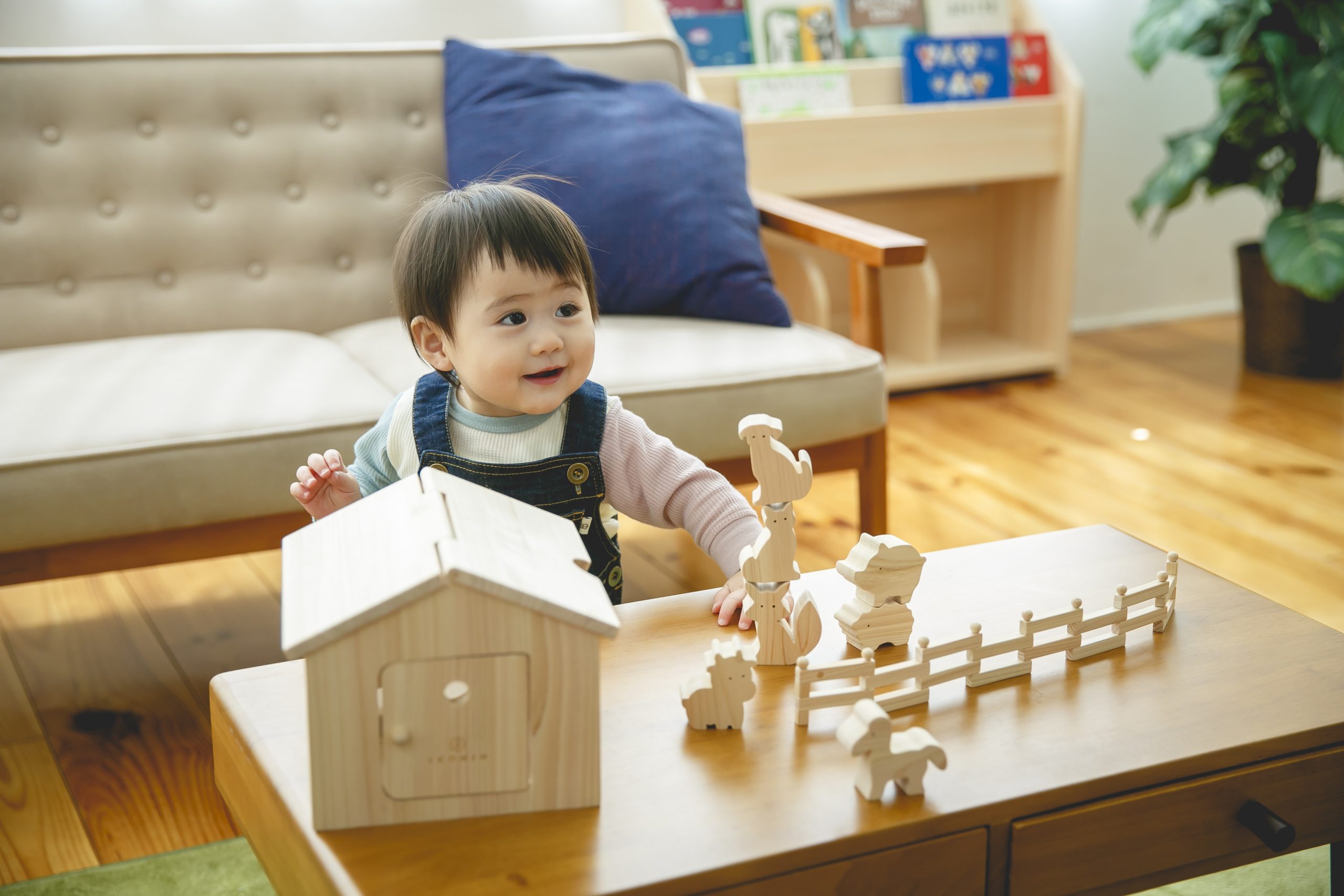 手で触って、匂いをかいで、納得して選べる。 木のおもちゃをちゃんと選ぶなら鏡石町の「こむのき」へ！