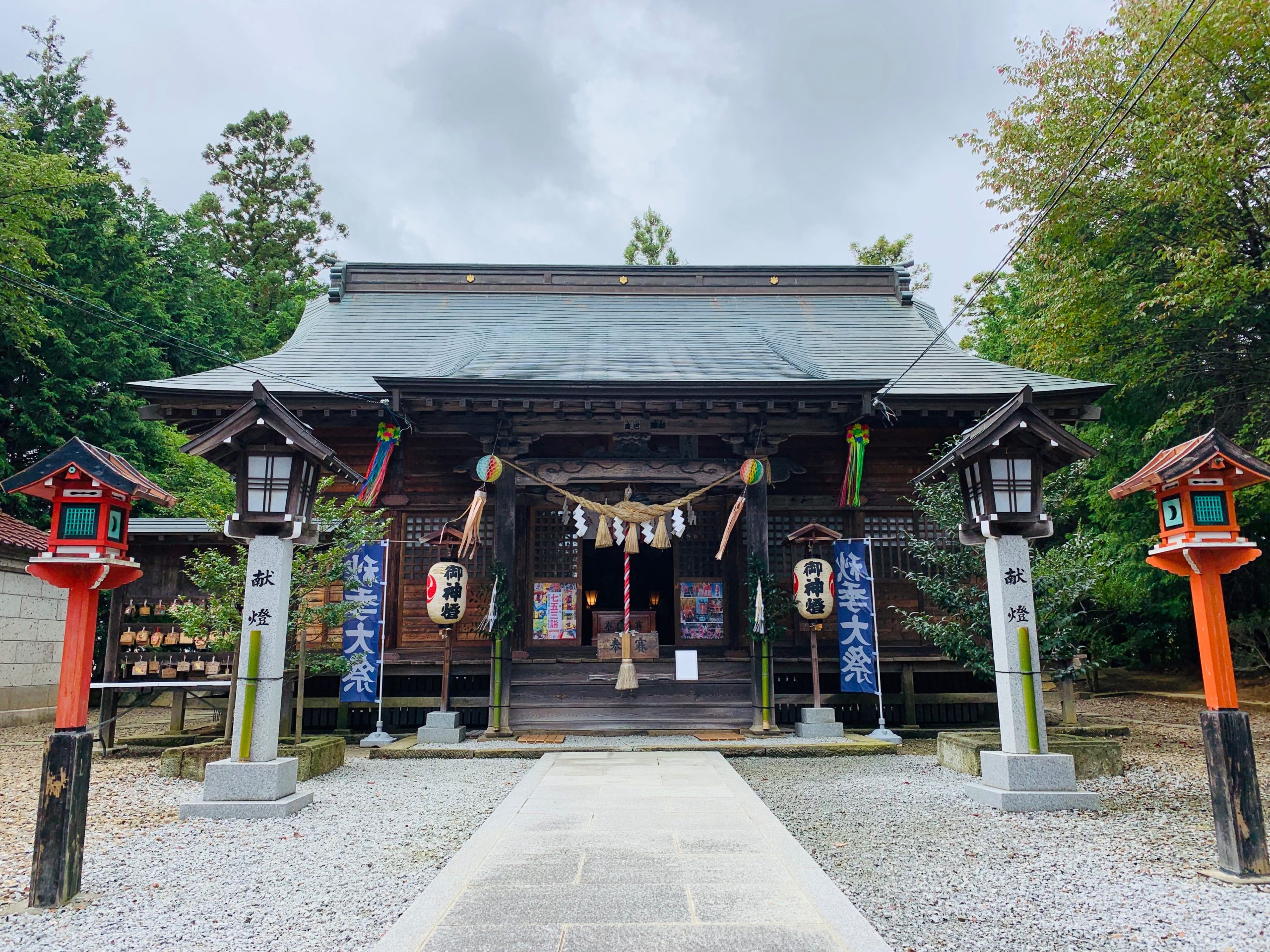 神社 滑川