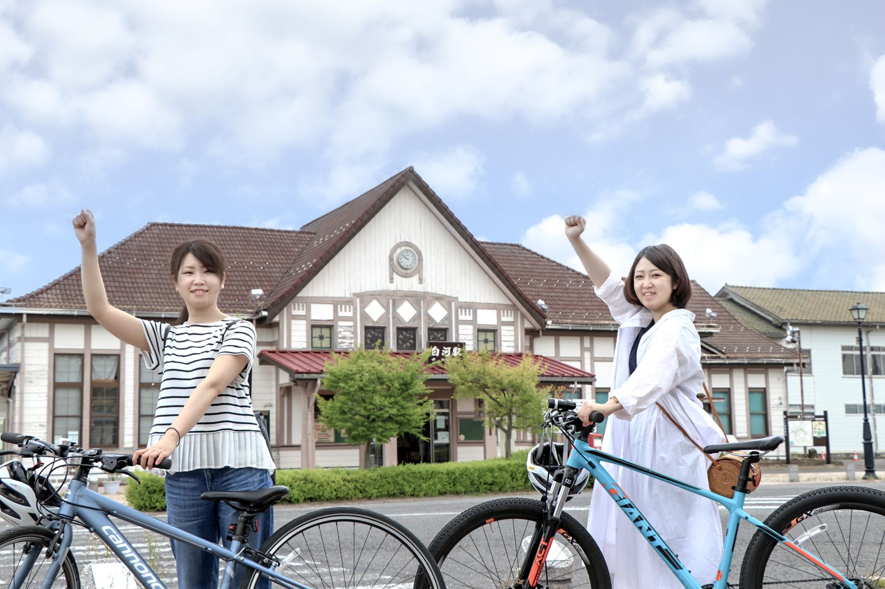 密を避けながら気軽に楽しめる♪レンタサイクルで周る白河グルメ女子旅