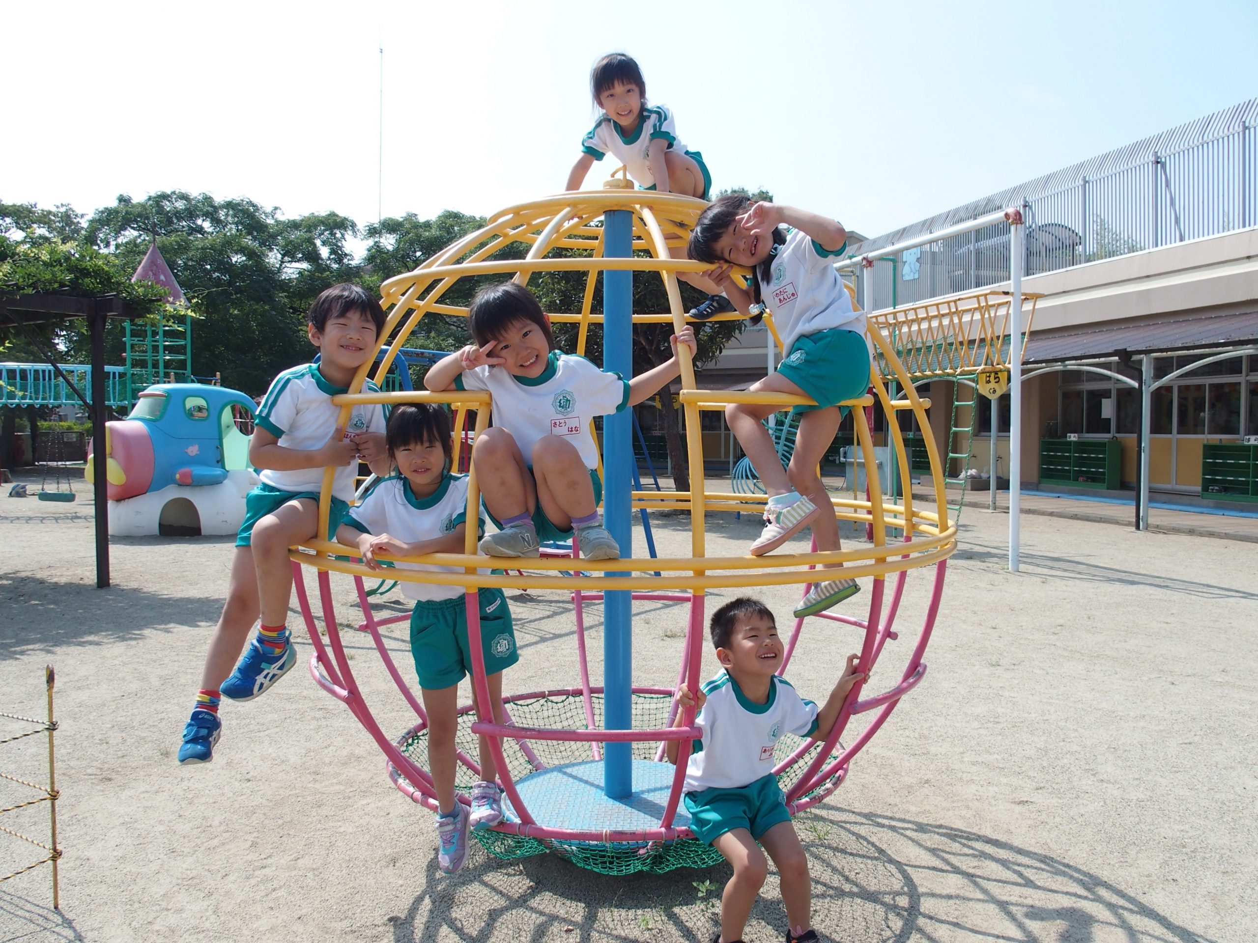 うちの園の人気no1遊具はこれ 郡山市の私立幼稚園 認定こども園の子どもが好きな遊具まとめ