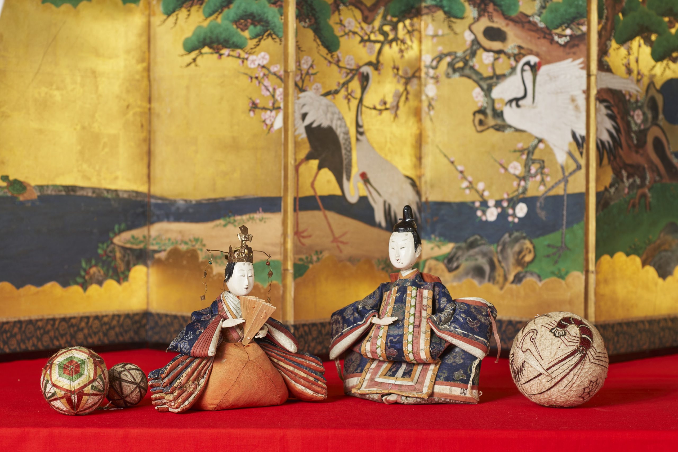 須賀川市立博物館の企画展「雛人形展」