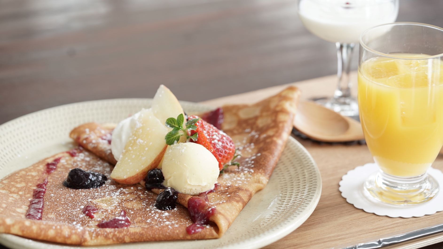 「カフェテラス四季」がモーニング始めました！ちょっとトクベツな朝を♡