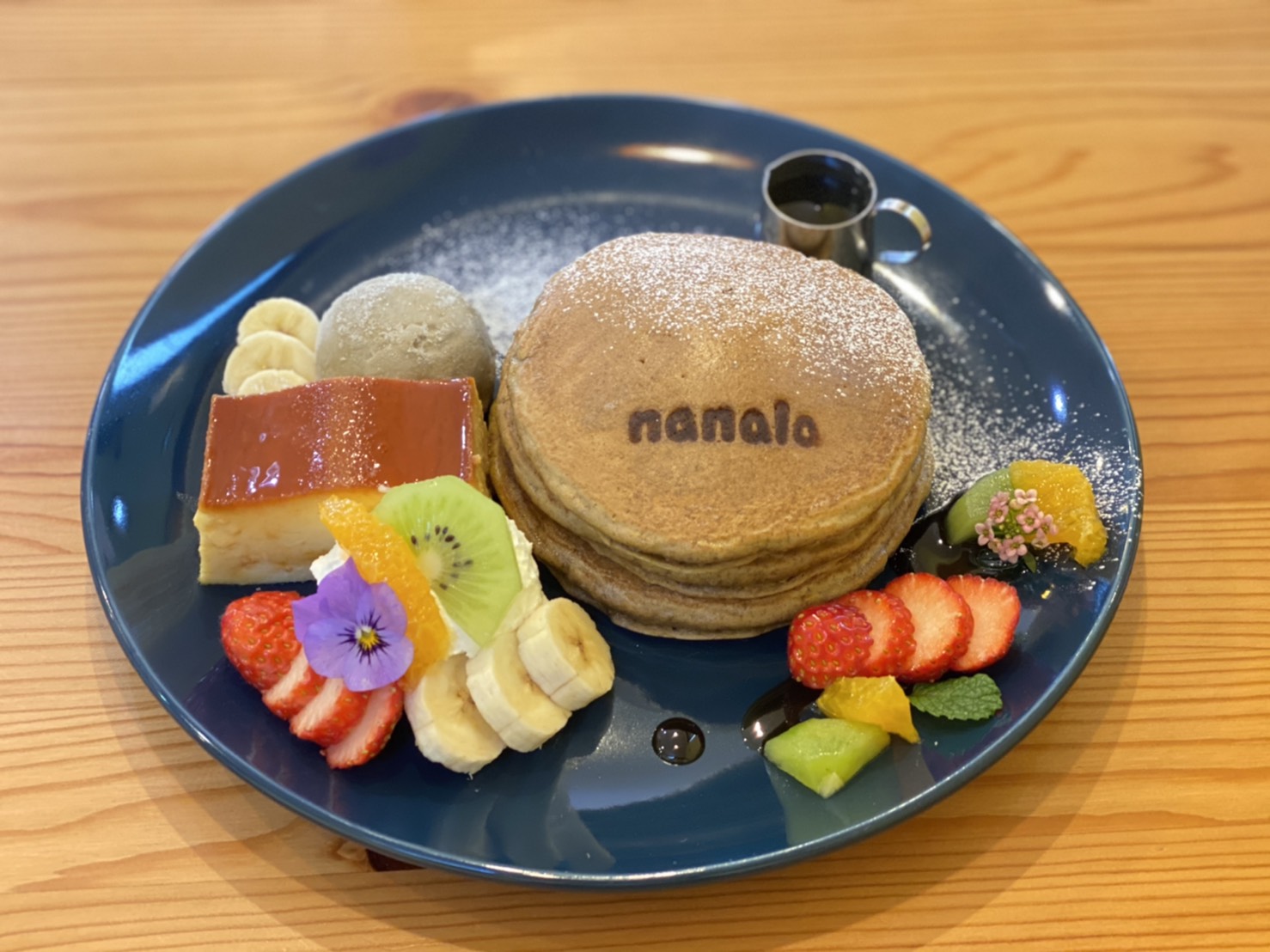 3月のcafe nanala【カフェ ナナラ】は“和”がテーマ！スイーツ系&食事系パンケーキが同時に登場！