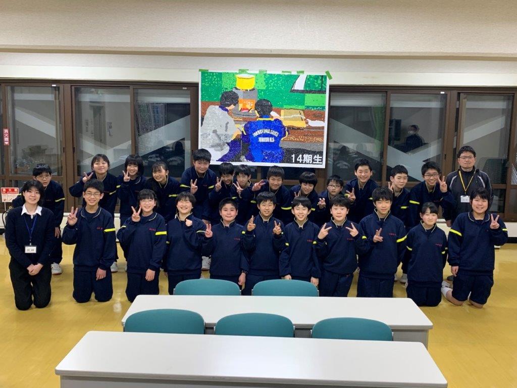 貼り絵を作る!? 入学して1週間で行う福島成蹊中学校のオリエンテーション合宿をリポート！