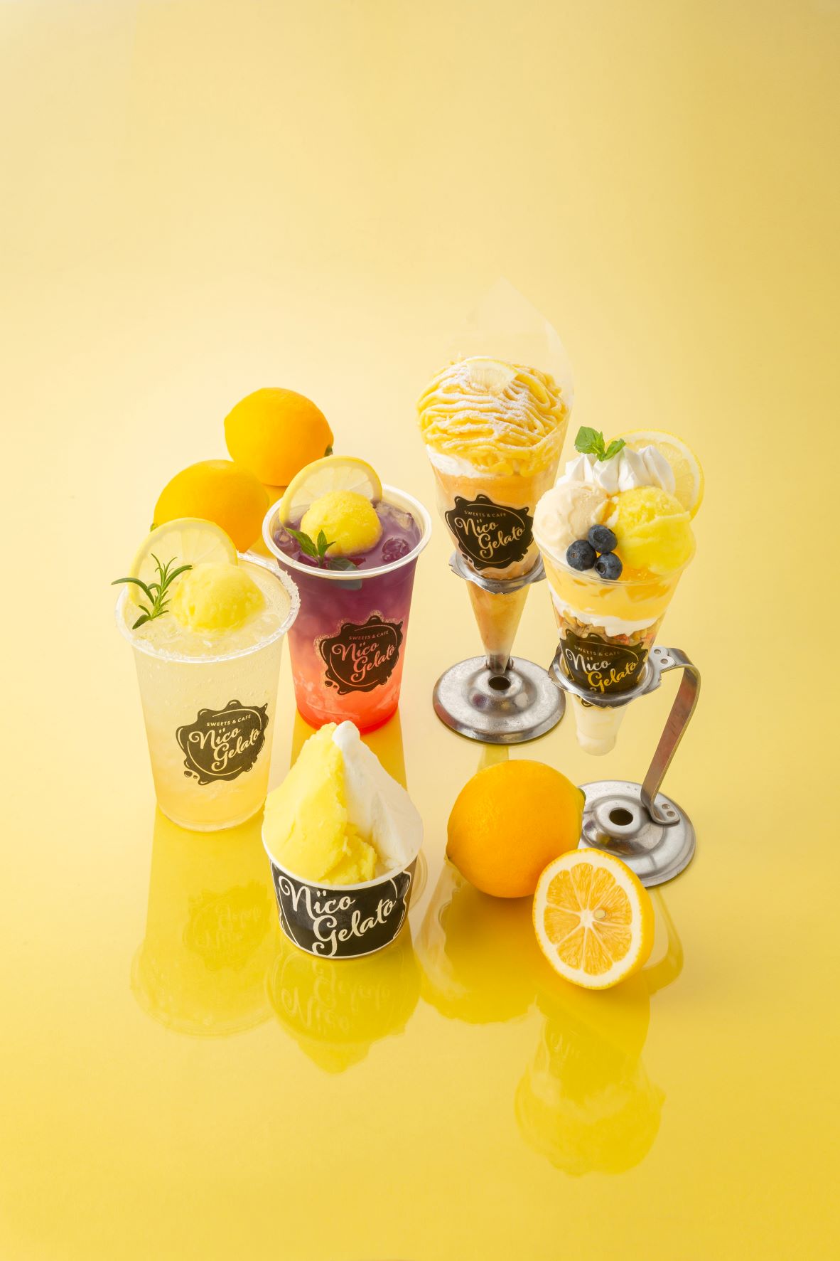 7 24 土 スタート 郡山市 ニコジェラート のレモンフェアで夏を美味しく乗り切ろう