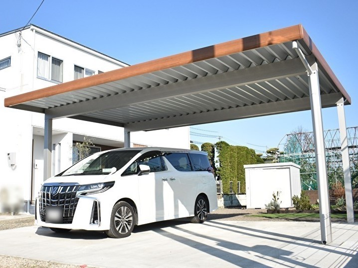 10台限定･値上がり前の今がチャンス！「グリーンライフ」のデザインカーポートでストレスフリーに♪