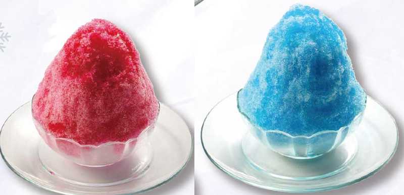 よしだや Cafe Asaka野 が作る 和菓子屋さんのかき氷 まずはどれから食べる