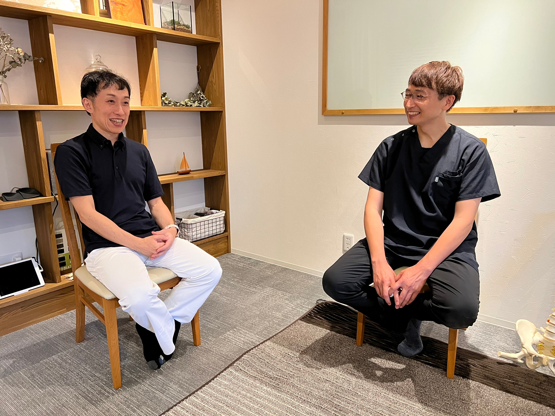 「アレルコア×もずっと」の院長対談！理学療法士の資格を持つお２人にインタビュー！