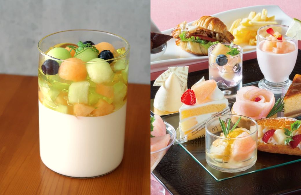 TEA ROOM茶々【ティールームちゃちゃ】7月の2大スイーツ情報はこちら！メロンと桃を楽しもう♪