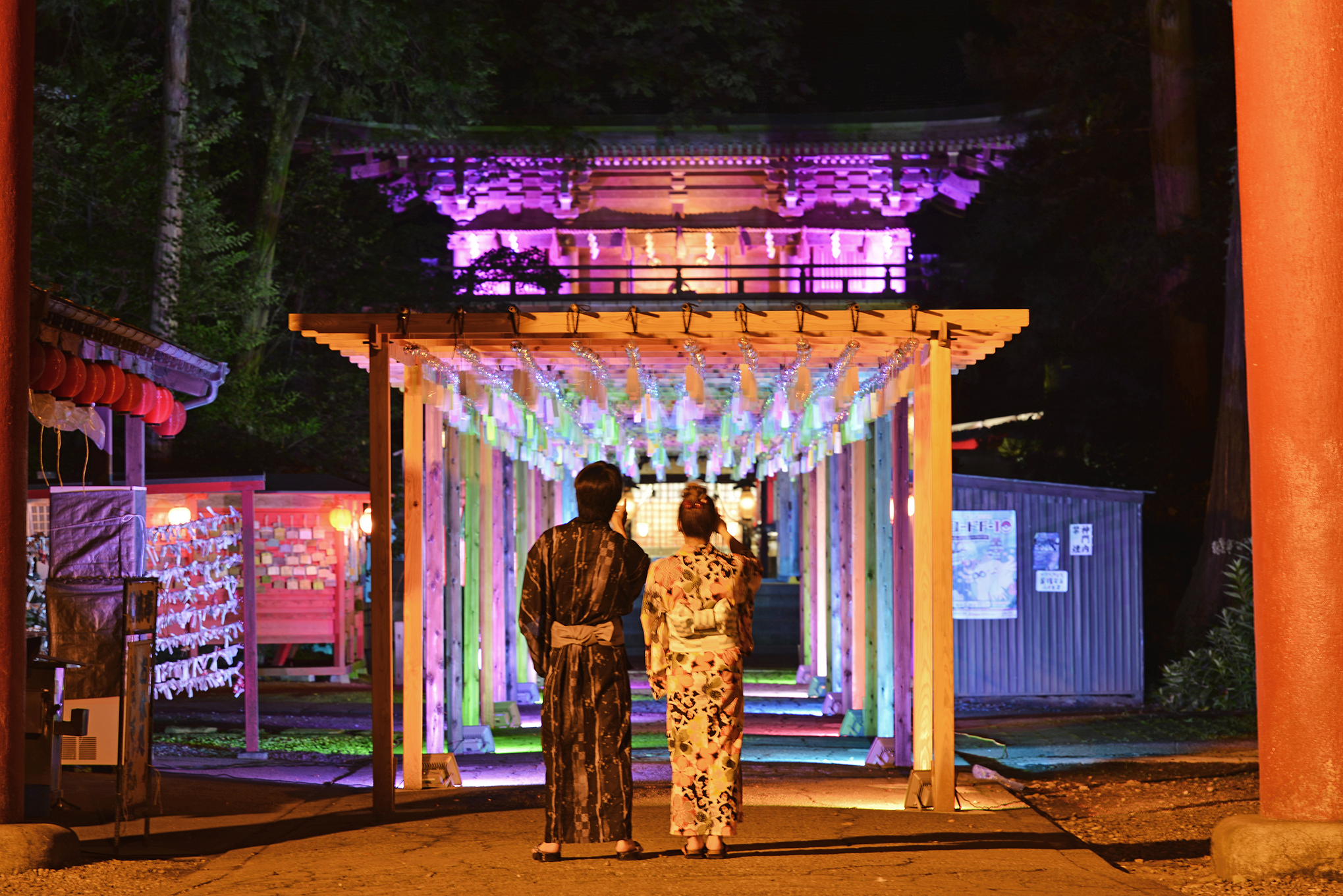伊佐須美の杜　七夕祈願祭・御涼風鈴