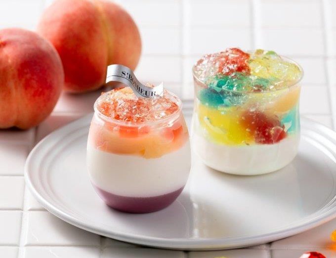 暑い日に、スイーツで涼を取る♪「エスボヌール」のひんやりゼリー＆プリン