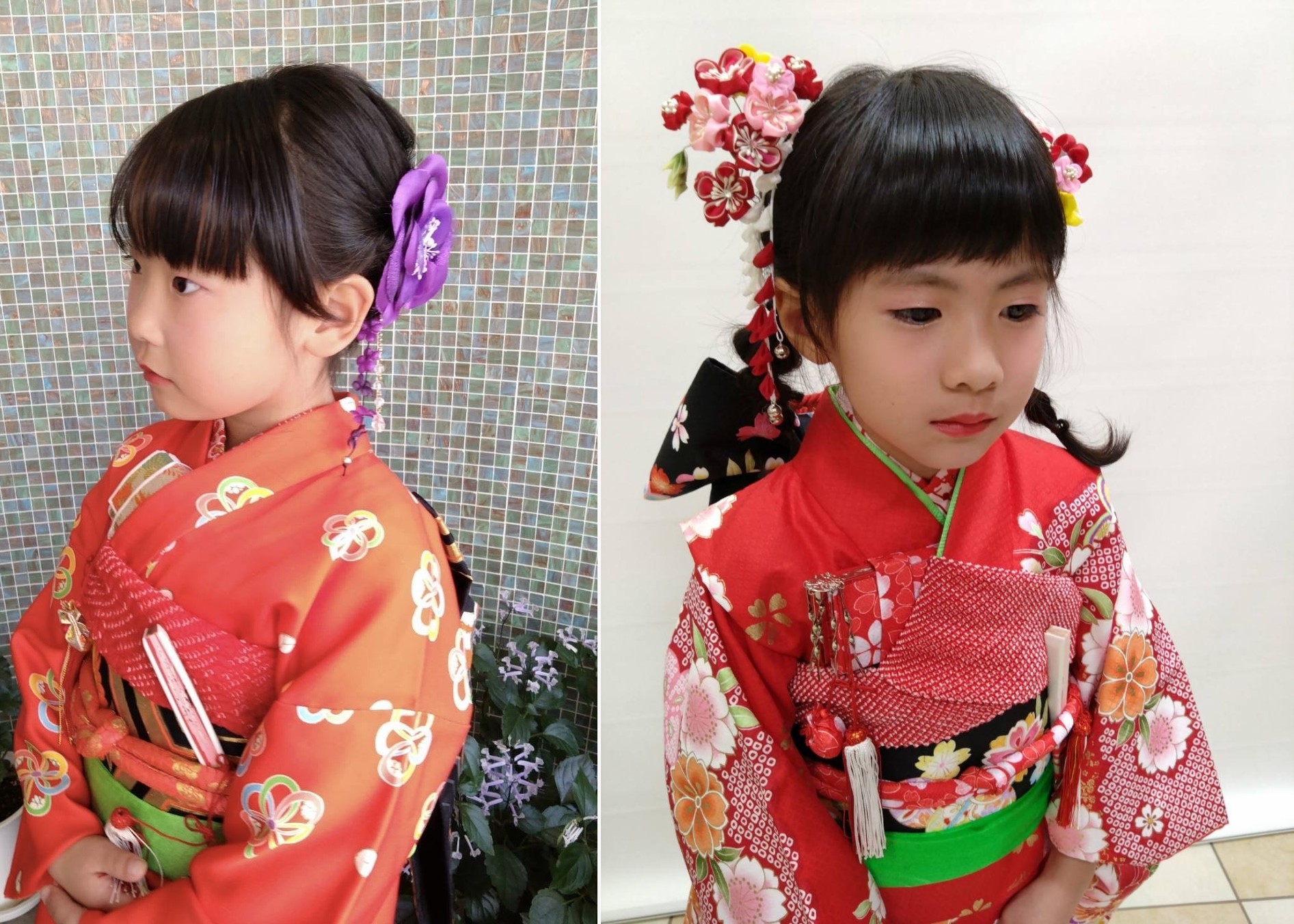 七五三のお子様はとびっきり可愛いく、 お宮参りのママは最上級に綺麗に。 記念日は二本松市の「ゆき美容室」におまかせ。