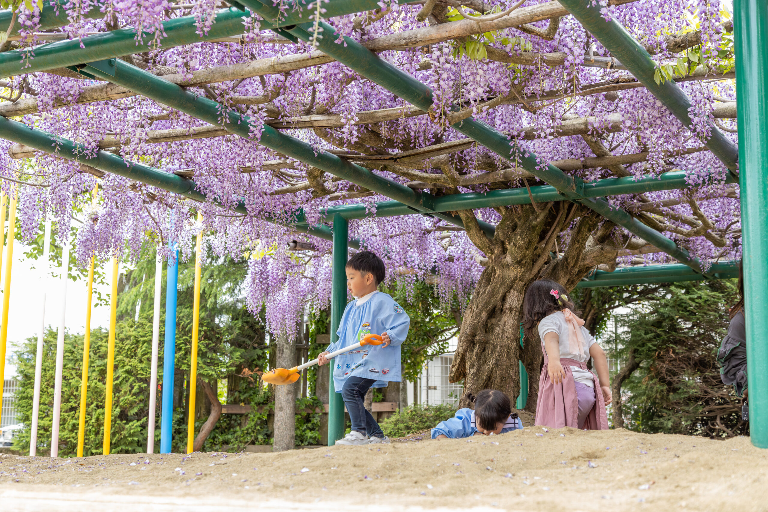 親子のお出かけ、遊び場の選択肢に。 大槻中央幼稚園で親子で楽しむ園舎・園庭開放 オープンキッズ♪