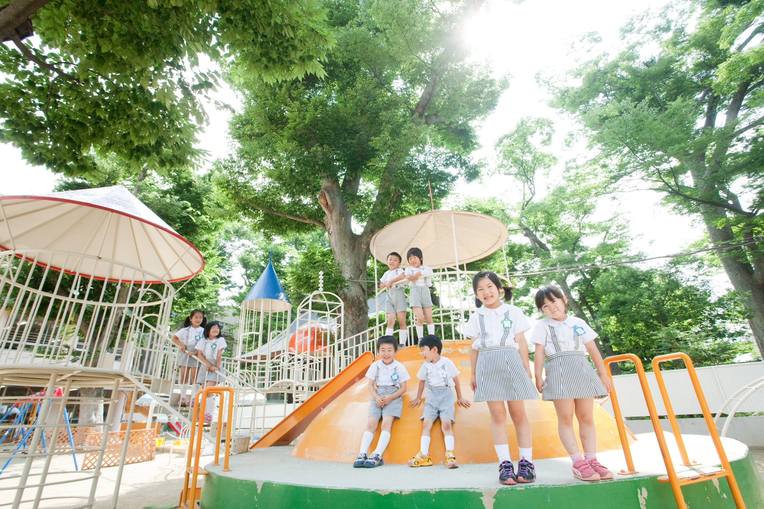 郡山市安積幼稚園のあさかキッズクラブ開放日