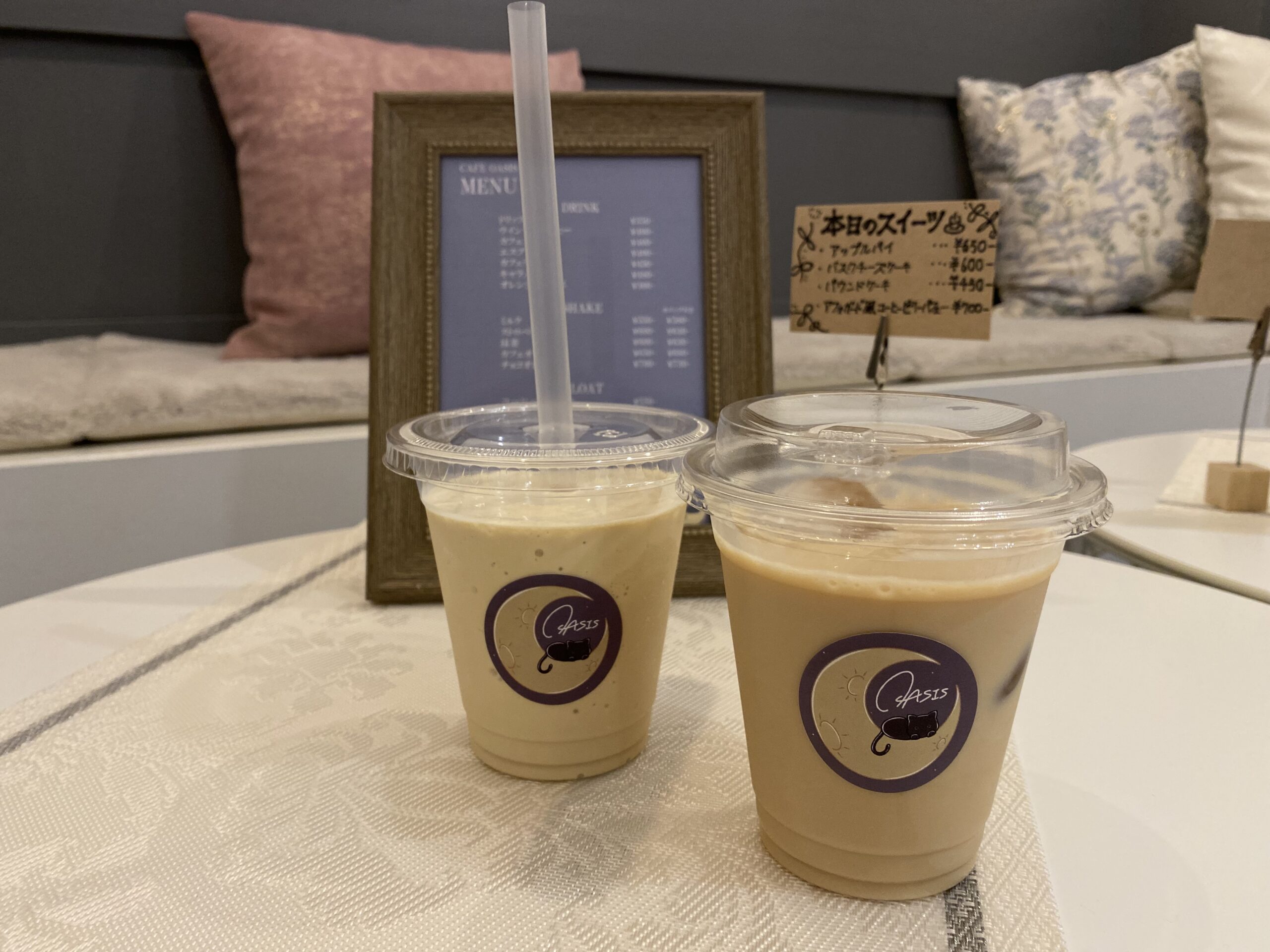 2025年4月郡山市 堂前町にオープン♪ リラックスできるキュートなカフェ「cafe OASIS(カフェオアシス)」