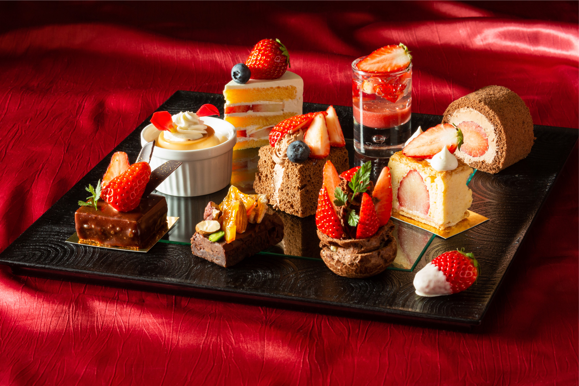 ときめくいちごスイーツ♪TEA ROOM茶々【ティールームちゃちゃ】2月のスイーツコレクション