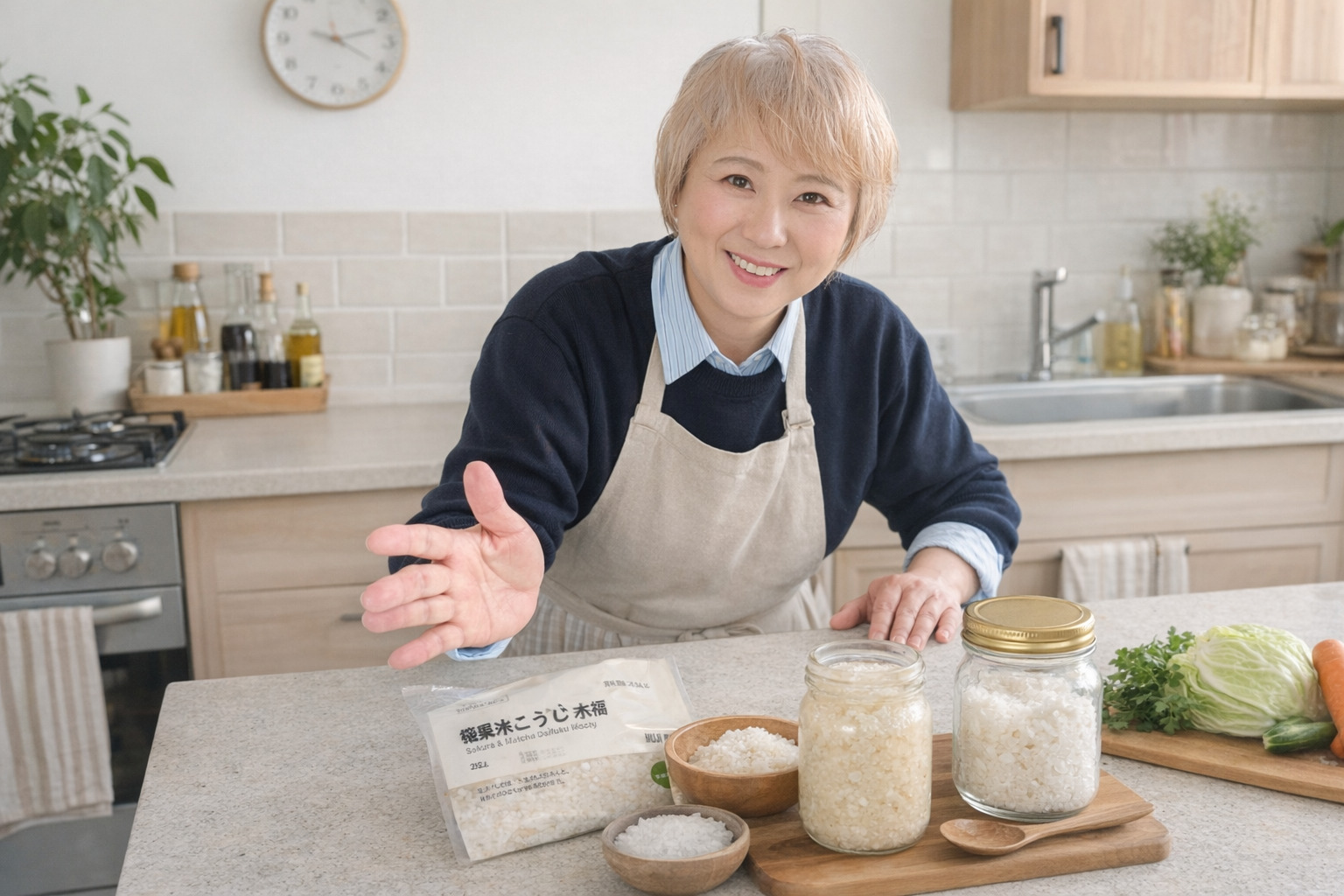 毎日のごはんが楽になる！塩こうじ作り体験会