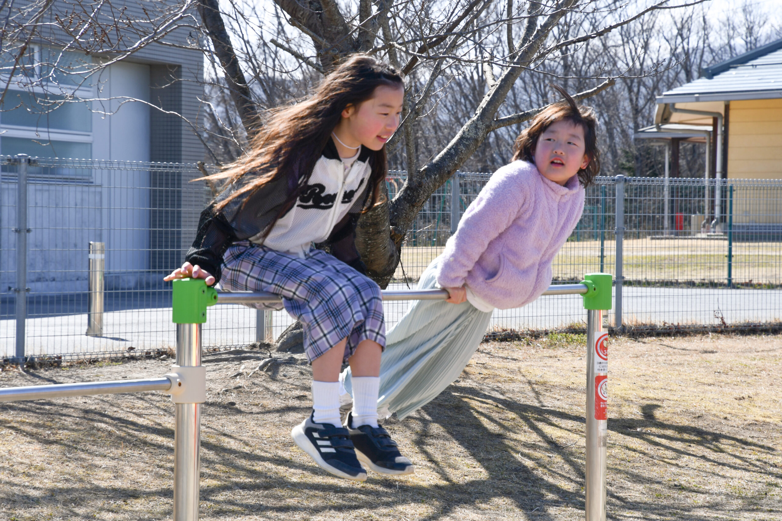 広野こども園「ひろぱーく」子どもたちが遊んでいる様子