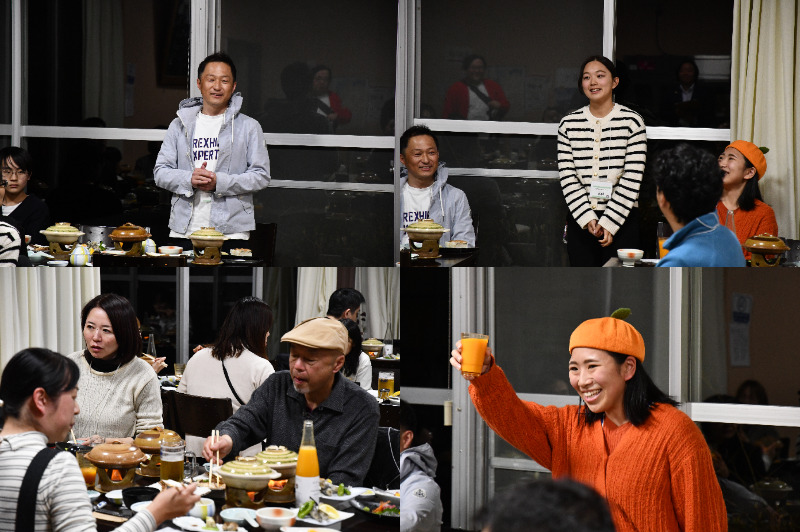 「惣菜弁当KIYA」参加者の皆さんと地元の皆さんとの交流