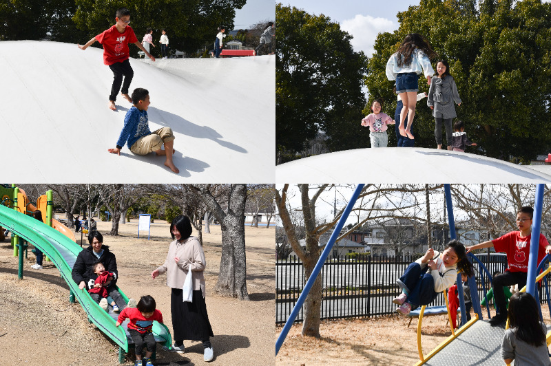 「のらっこ」子どもたちが遊んでいる様子