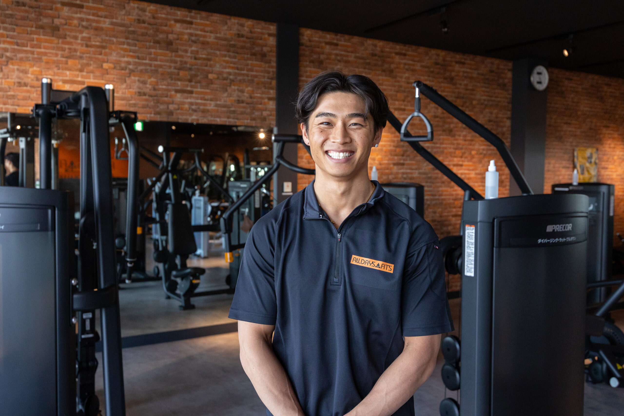 トレーナーの藤田さん