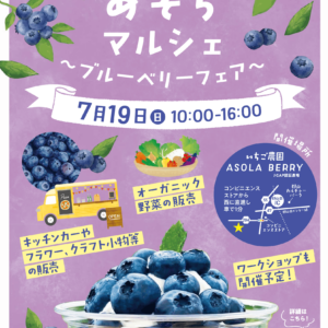 あそらマルシェ:ブルーベリーフェア