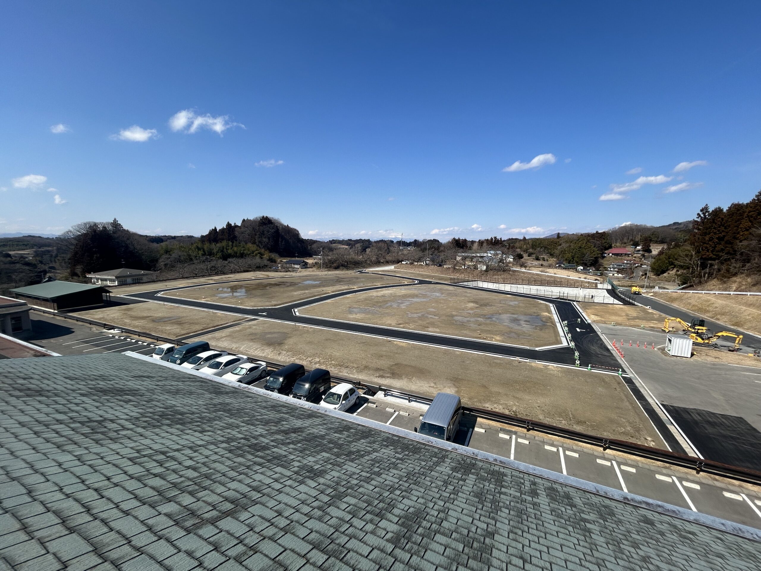 「すがまプラザ住宅エリア」:上空写真