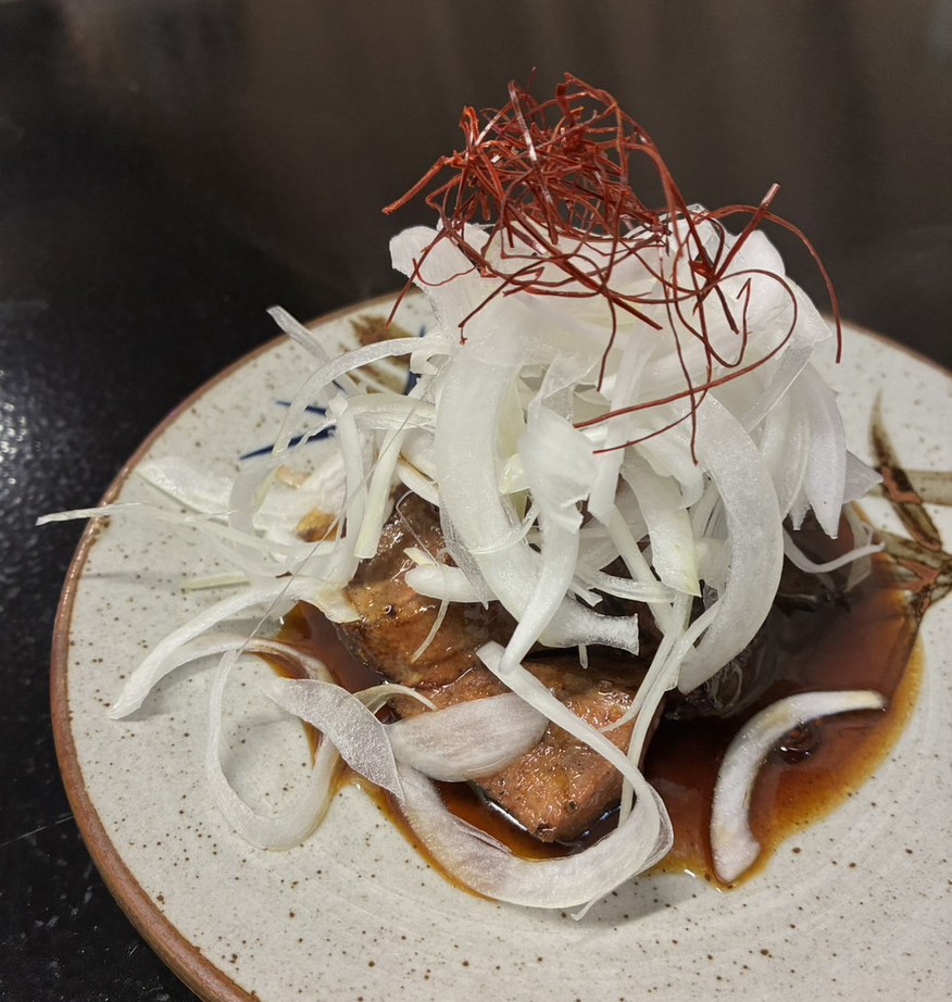 酒仙旬菜ひまわり:エゴマ豚レバー