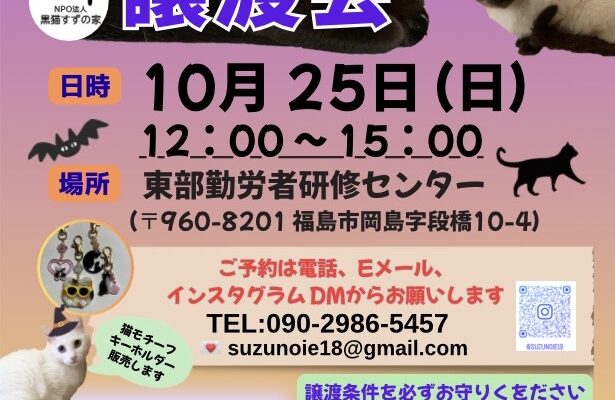 保護猫譲渡会